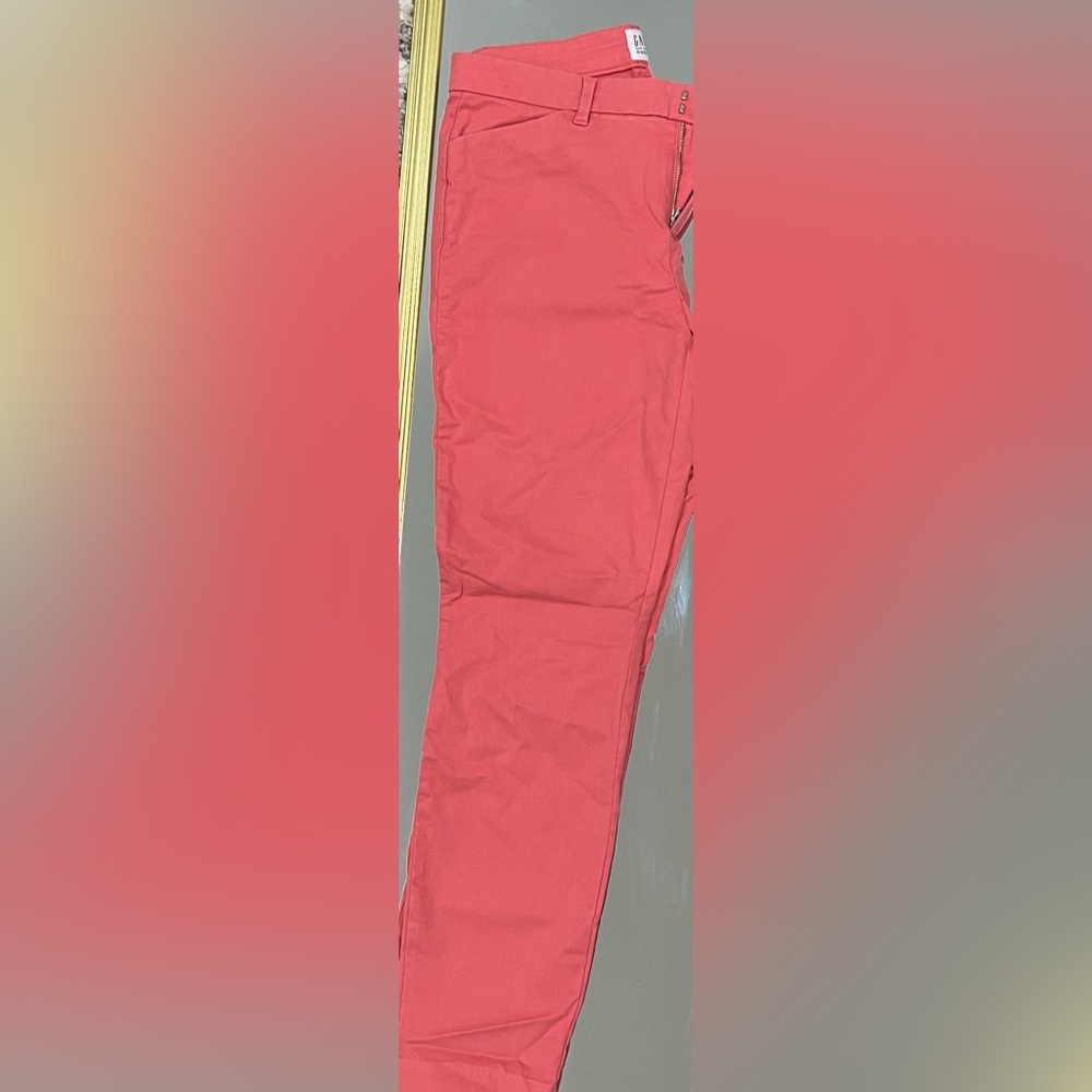 Pink Skinny Ankle Khaki , Gap size 4
